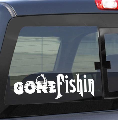 Gone Fishin Fishing Decal North 49 Decals