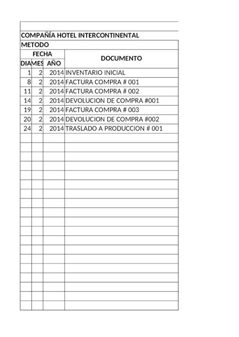 Xls Kardex Talleres A Resueltos Pdfslide Net