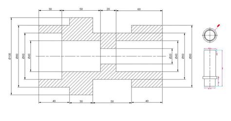 Bolt Nut Plan And Section Layout File Cadbull