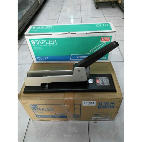 Jual Max Staples Hd L Heavy Duty Stapler Besar Hekter Jilid