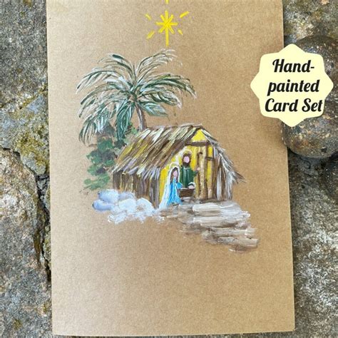 Religious Christmas Cards - Etsy