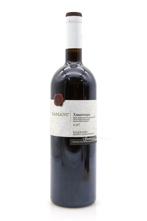 Купить Damani Khvanchkara 0.75l купить грузинское вино Дамани Хванчкара ...