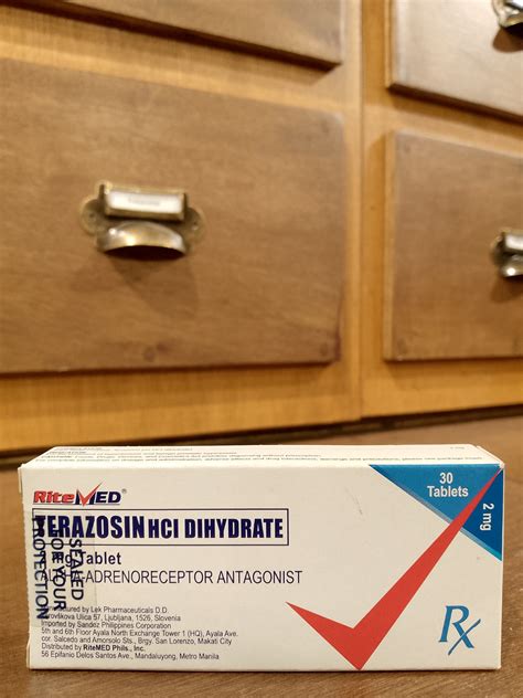 Terazosin Ritemed 2mg Tablet Meds For All