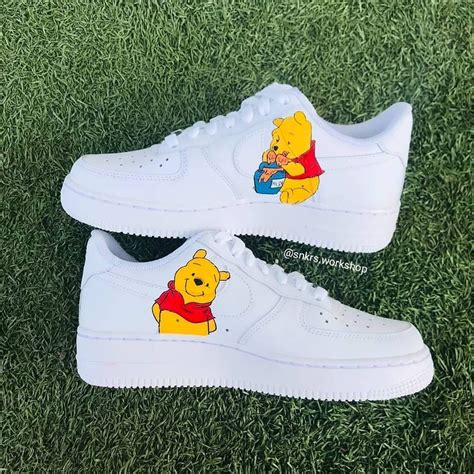 Winnie The Pooh Air Force 1 Custom Air Force 1 Custom Air Force