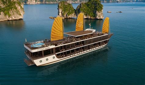 Croisière en baie d Halong sur Jonque Peony Cruise 3 jours Croisière