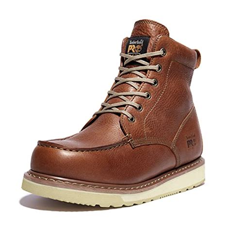 Timberland Pro Men S Wedge Sole Soft Toe Boot Rust M