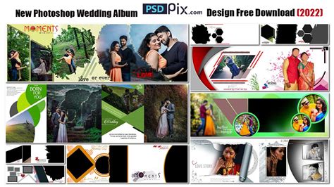 New Photoshop Wedding Album Design Free Download 2022 Psdpix