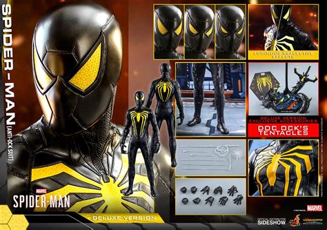 Spider Man Dons Sleek Anti Ock Suit In Hot Toys Figure