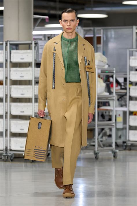 Fendi Spring Menswear Fashion Show Vogue