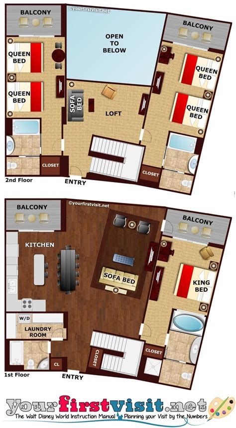 Bay Lake Tower Room Map - bestroom.one