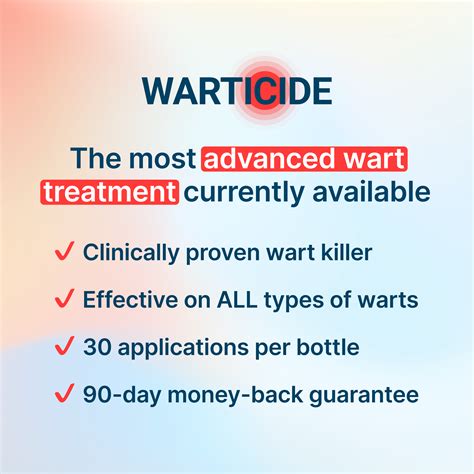 Warticide Fast Acting Wart Remover Plantar And Genital Warts Treatment Attacks Warts On