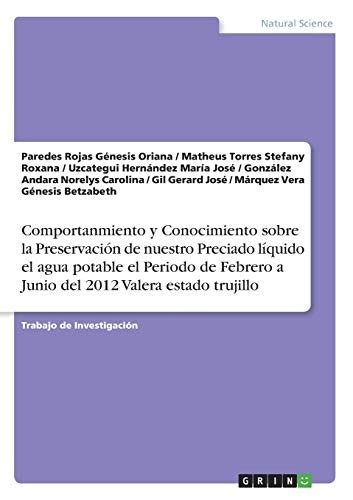 Comportanmiento Y Conocimiento Sobre La Preservaci N De Nuestro