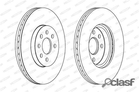 Disque De Frein Premier Coat Disc Ddf861c Ferodo Ddf861c En France