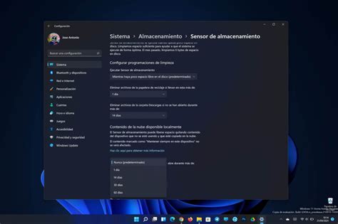 Cómo optimizar el almacenamiento en el disco duro en Windows 11