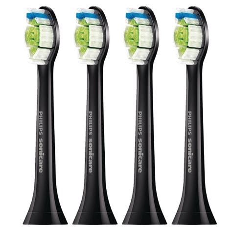 Philips Sonicare W Optimal White Opzetborstels Stuks Zwart