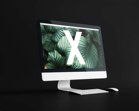 single screen mockup premium psd