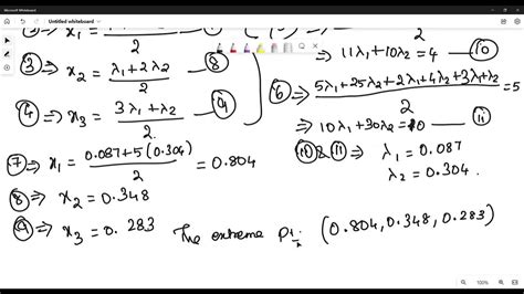 Solving Nlpp With Equality Constraintslagrangian Multiplier Method