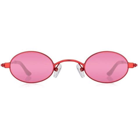 Red Doris 3 580 Mxn Liked On Polyvore Featuring Accessories Eyewear Sunglasses Glasses Uv