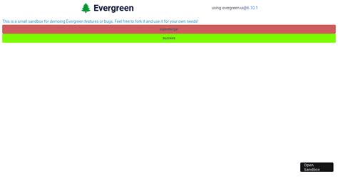 Evergreen Custom Theme Example Codesandbox