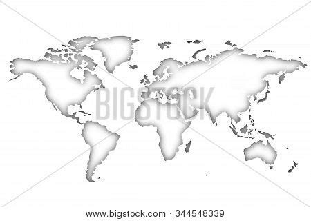 World Map Earth Vector & Photo (Free Trial) | Bigstock