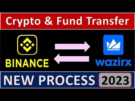 How To Transfer Crypto Funds From Wazirx To Binance Binance To