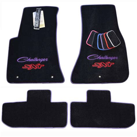 Dodge Challenger Sxt Floor Mats And Trunk Mat Set Premium Upgrade