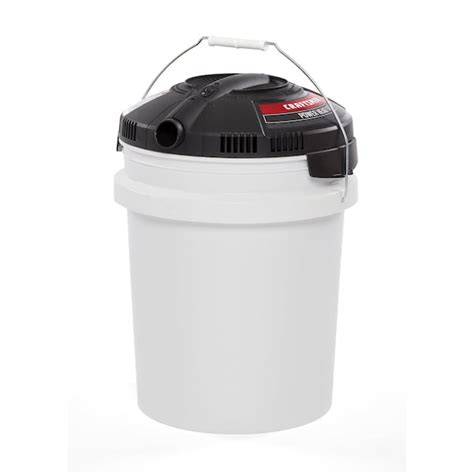 Craftsman Wet Dry Vac Powerhead Peak Hp Bucket Vacuum