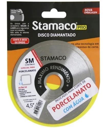 Disco Diamantado Porcelanato Pro Sm Stamaco Conibase Home Center