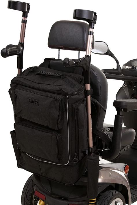 Torba Luxe Premium Mobility Scooter Bag Wheelchair Bag Crutch Carry