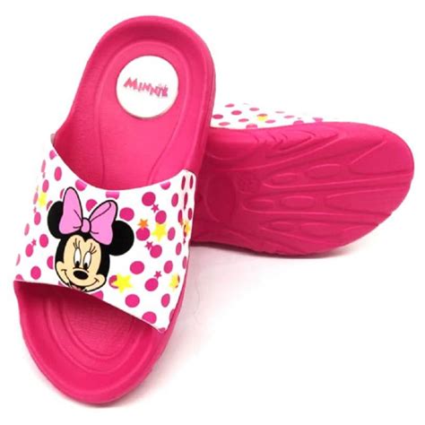 EASY SHOES DISNEY MINNIE FASCIONE Ciabatte Mare Bimba MOD MPP8350 Fuxia