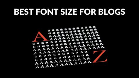 Best Font Size For Blogs Blogging Guide