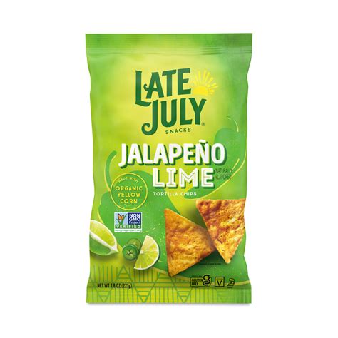 Clasico Jalapeno Lime Tortilla Chips By Late July Thrive Market