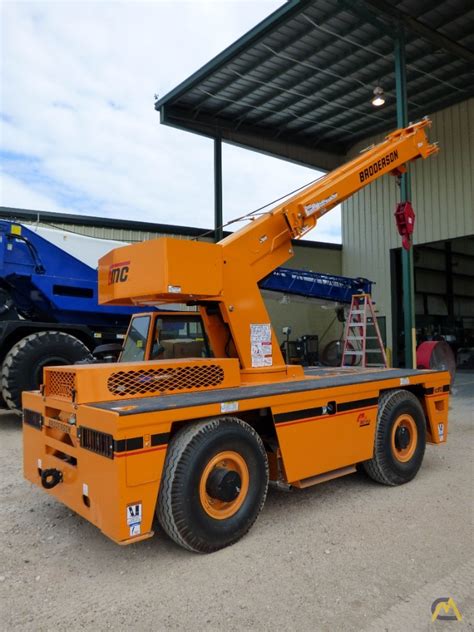 Broderson Ic 80 3l 9 Ton Carry Deck Crane For Sale Industrial Hoists