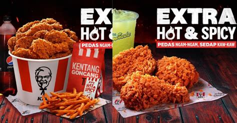 KFC Releases New Formulated Extra Hot And Spicy Chicken Starting From ...