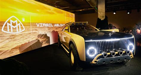 Virgil Abloh's Project MAYBACH Drops Cover in Miami (Live Photos, 2021)