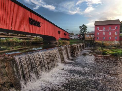 map of covered bridges in indiana