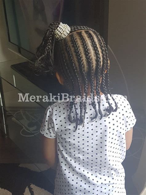 Pin By Meraki Braids On Half Up Half Down Canerow Cornrow Dutch Braids