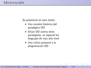 Evolucion De La Programacion PPT