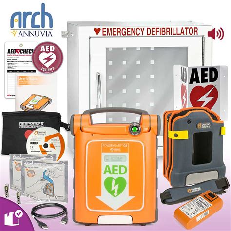 Cardiac Science Powerheart Aed G5 Plus Complete Value Package Aed