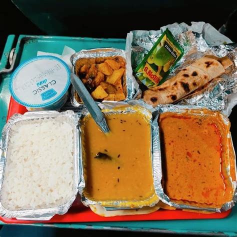 Indian Railways Shatabdi Express Meals : r/IndianFoodPhotos