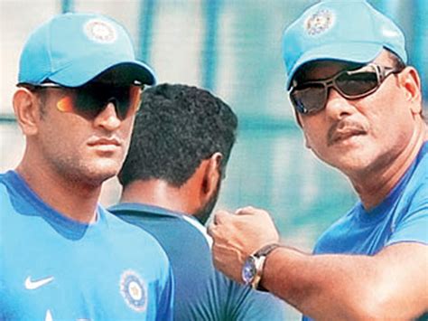 MS Dhoni May End His ODI Career Soon Says Ravi Shastri