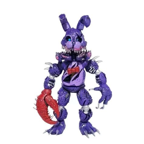 Five Nights At Freddys Bonnie Twisted Figure Articulate Etsy