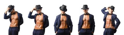 Beautiful Muscular Naked Man Dancing Naked Stock Photo Image Of Face Dance