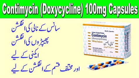 Doxycycline Doxycycline Capsules 100mg Contimycin Capsule Uses In