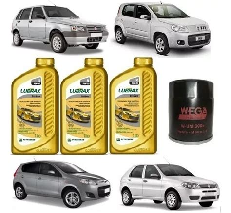 Kit Troca De Oleo W Sn Fiat Uno Palio Fire Parcelamento Sem Juros