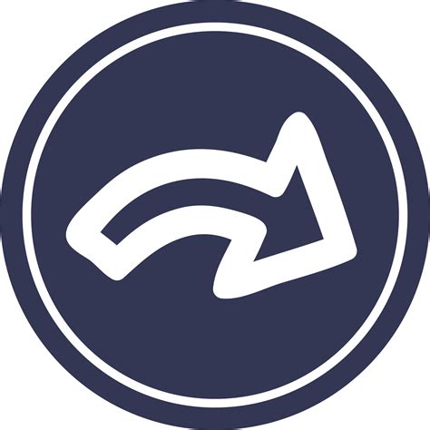 direction arrow circular icon  png
