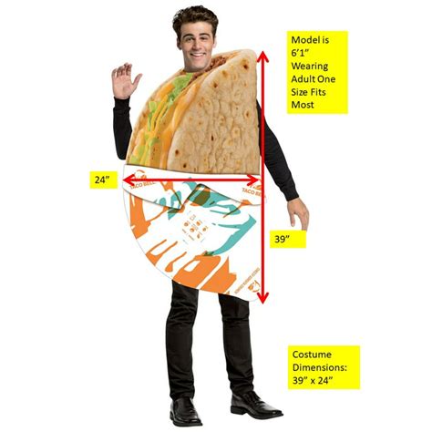 Taco Bell Adult Taco Bell Gordita Crunch Costume