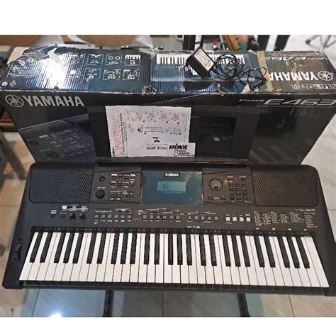 Jual Yamaha Psr E Mulus Stand Baru Shopee Indonesia