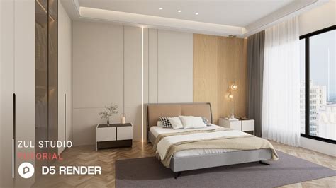 D5 Render Realistic Interior Rendering Tutorial Bedroom 147 Youtube