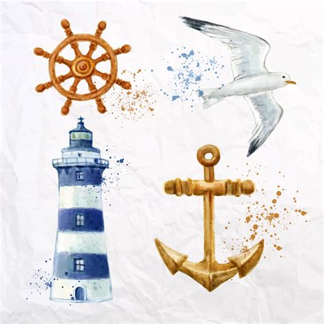 Новости | Nautical watercolor, Nautical crafts, Nautical art